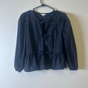 Elegant Black Women's Blouse